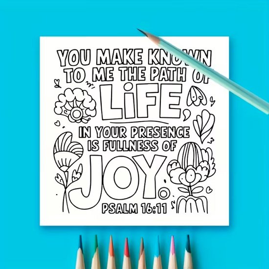 Livre de Coloriage pour Adultes avec Versets Bibliques - 24 Pages - Coloriage Chrétien pour Détente & Pleine Conscience - Textes Bibliques Inspirants - Loisir Créatif contre le Stress - Idée Cadeau pour Femmes & Hommes