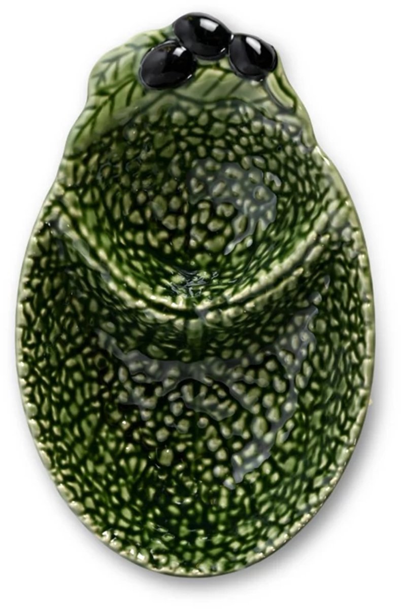 Byon Olive olijfschaal 22x14x5cm groen