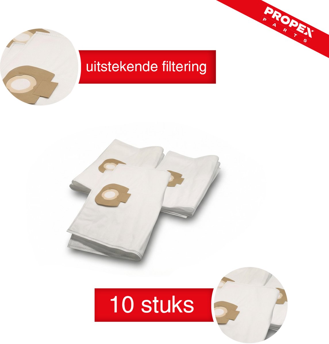 Stofzuigerzakken geschikt voor Makita – 10 stuks