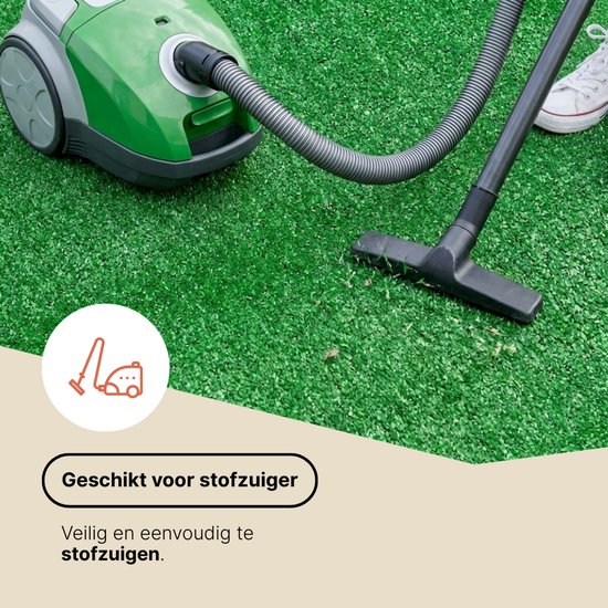 Tapiso Tapis de Gazon Natural Kunstgras Vert pour Jardin Balcon Terrasse Véranda Hauteur 6 mm Taille-300x600