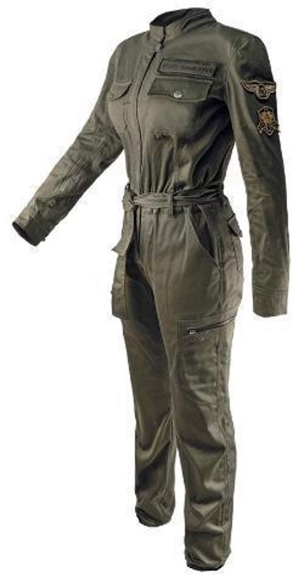 By City Black Hawk jumpsuit overall Groen XL-2XL Vrouw