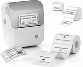 Niimbot B31 - Labelprinter - Labelmaker - Bluetooth - Print Breedte 20-75mm - Grijs