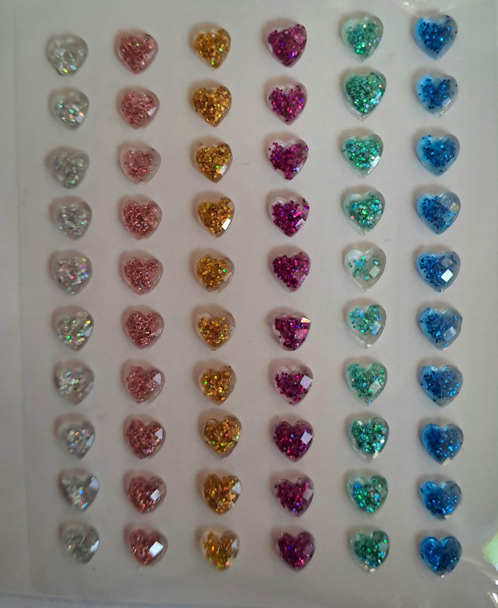 Hartjes voor gezichts/lichaam decoratie