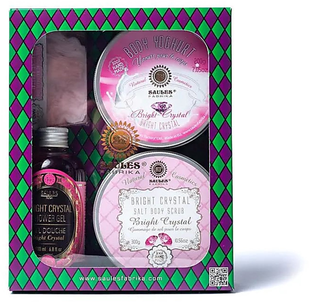 Luxe geschenkset Bright Crystal