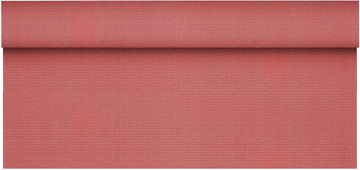 Rood Tafelkleed op Rol - Non-Woven, Vochtbestendig voor Binnen & Buiten - 25m x 1.2m