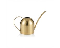 SINIA Living® - Luxe Gieter - Goud - 1L - Binnen - Compact - 1 liter - RVS - Metaal - Modern - Goud - Planten gieter - Roestvrijstalen - Bloemengieter - buiten - Tuinaccessoires - Woonaccessoires - Cadeau - Gieters - Kamerplanten - Gouden look