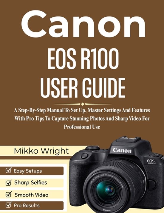 Canon EOS R100 User Guide - cover