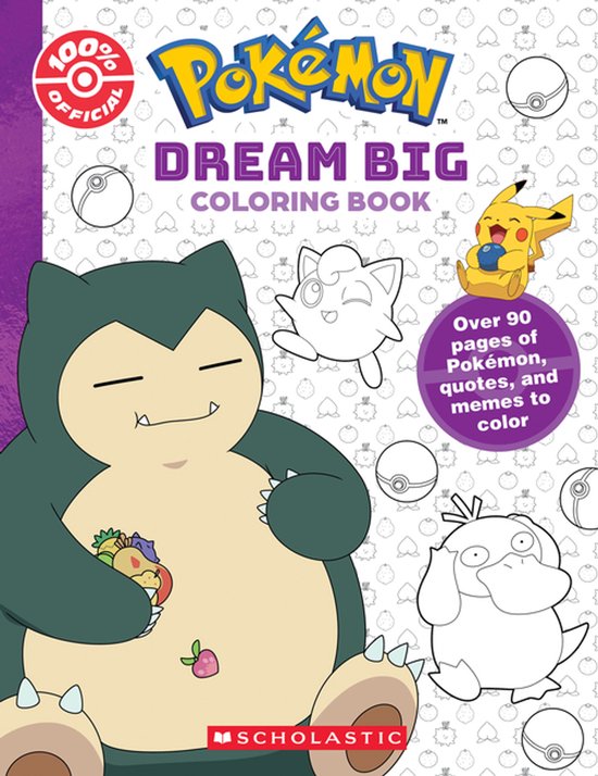 Dream Big (Pokémon: Official Coloring Book) - cover