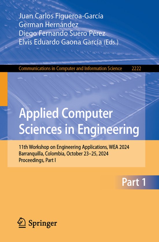 Communications in Computer and Information Science2222- Appl ... - cover