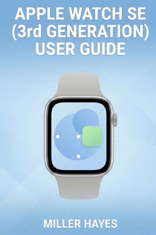 Apple Watch Se (3rd Generation) User Guide - cover