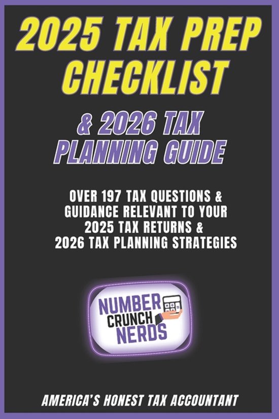 2025 Tax Prep Checklist & 2026 Tax Planning Guide, Number Crunch Nerds