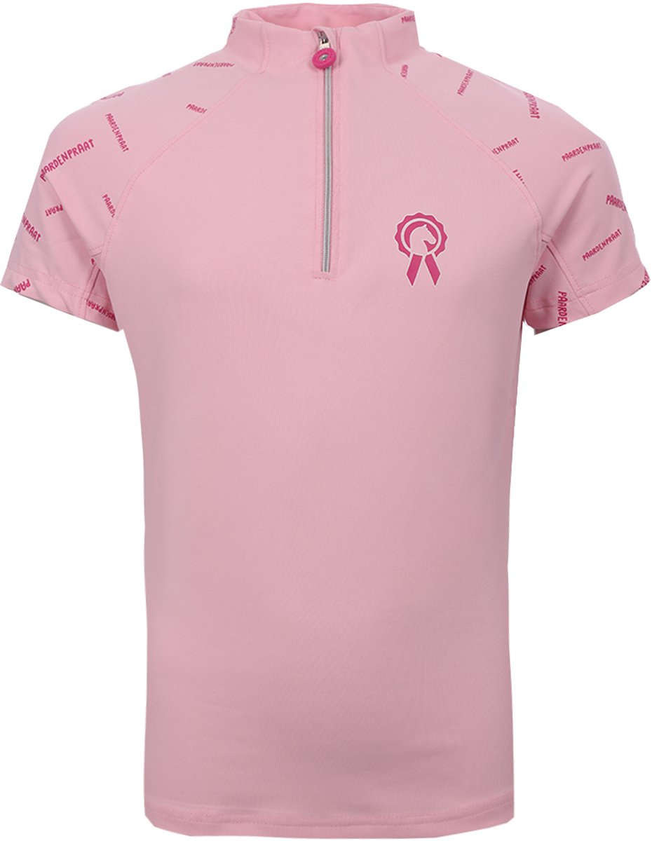 Paardenpraattv Trainingsshirt Paardenpraat By Ej Smarties Kids Lichtroze - 152