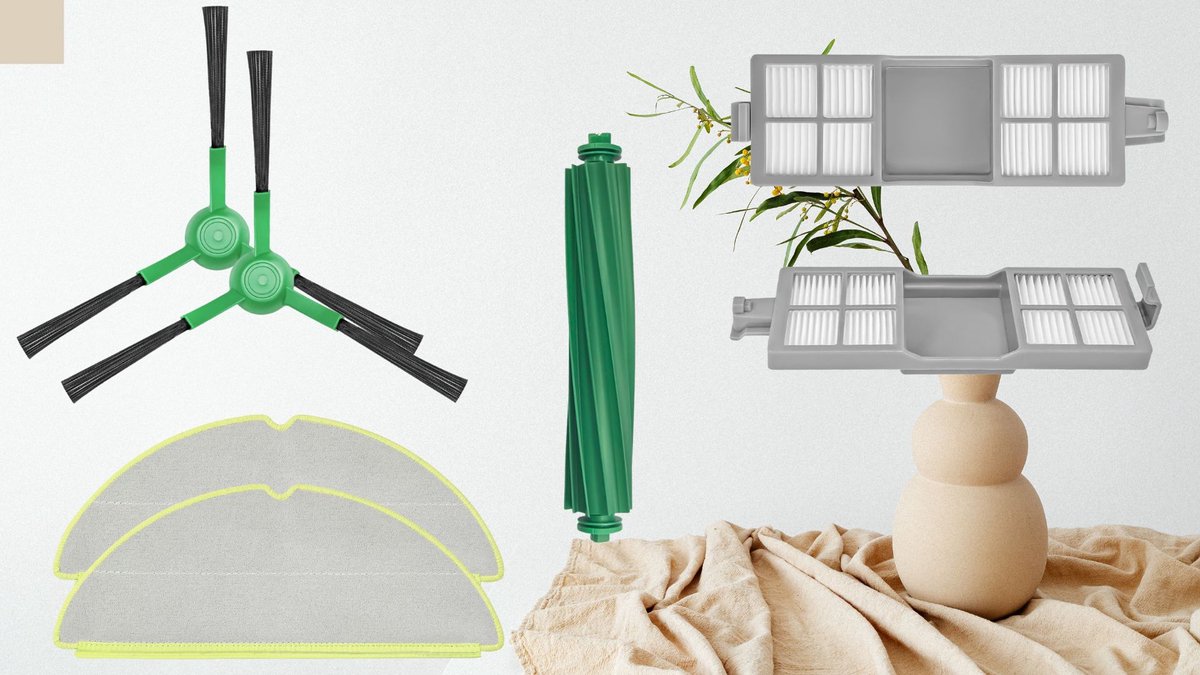 Replacements®Onderdelen set geschikt voor - Irobot Combo 205 - 7 Delig
