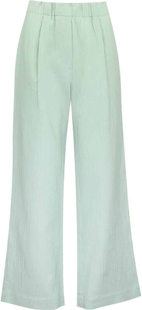Alysi - lichtgroene pantalon - maat 32 (IT38)
