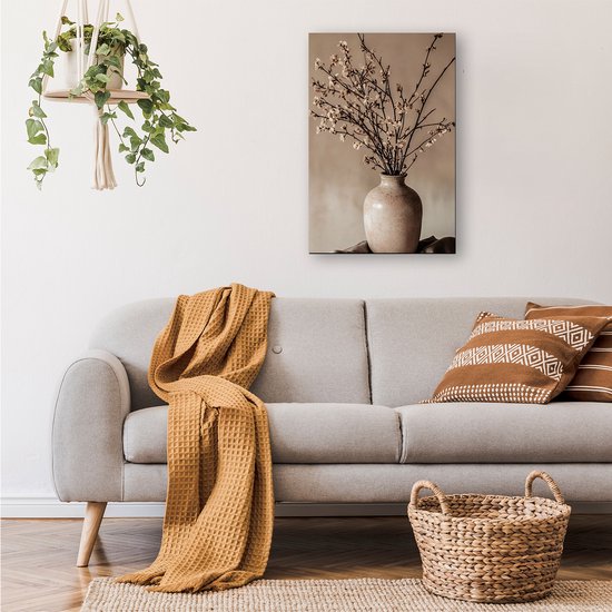 Sierlijke Vaas,Woonkamer Decoratie - Keramische Gestreepte