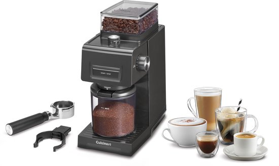 Cuisinart Espresso & Coffee Conical Burr Grinder - Koffiemolen met 35 Maalinstellingen - Professionele Kwaliteit voor Perfect Gemalen Koffie
