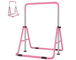 Inklapbaar Turnrek - Klimrek - Verstelbaar in 4 hoogtes - Rekstok - Duikelrek - Kinderen - Peuter - Voor buiten en binnen - Klimboog