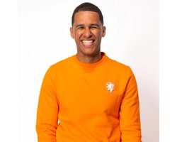 Nederlands Elftal Sweater Heren - Maat M - KNVB Fankleding - Volwassenen - Oranje Trui