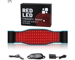 Deniva - Red Light Therapy - Infrarood - Infrarood & Rood Licht Therapie Pad - Riem - 660 & 850 Nm - Pad Voor Rug, Knie & Spieren