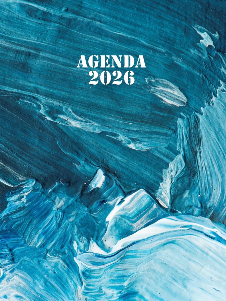 Grote A4 Agenda 2026 Dagplanner met Dagindeling Januari t/m December