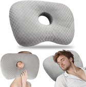 Oorpiercingkussen met Oorgat - Ergonomisch Slaapkussen voor Zijslapers