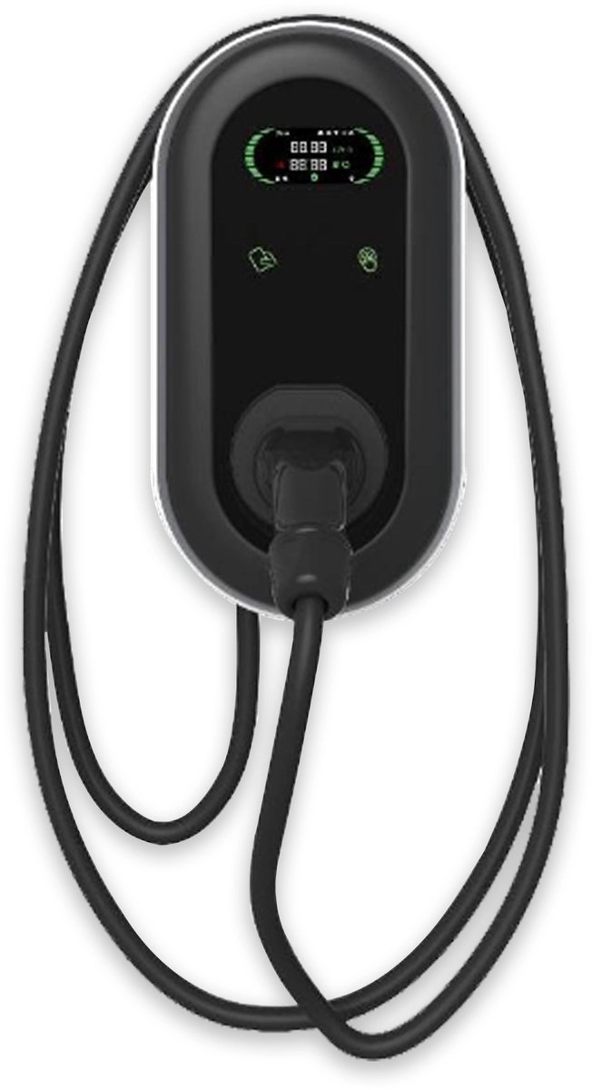 Tiiger EV Laadstation Charger 22kW | Slimme Laadpaal met RFID
