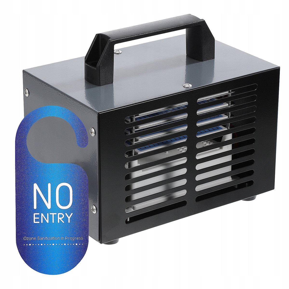 Ozone Generator 60.000 mg/u - Luchtdesinfectie & Geurverwijderaar voor Kantoor, Auto en Huis (tot 100 m²) - Met Timer tot 60 Min - 140W
