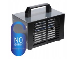 Ozone Generator 60.000 mg/u - Luchtdesinfectie & Geurverwijderaar voor Kantoor, Auto en Huis (tot 100 m²) - Met Timer tot 60 Min - 140W