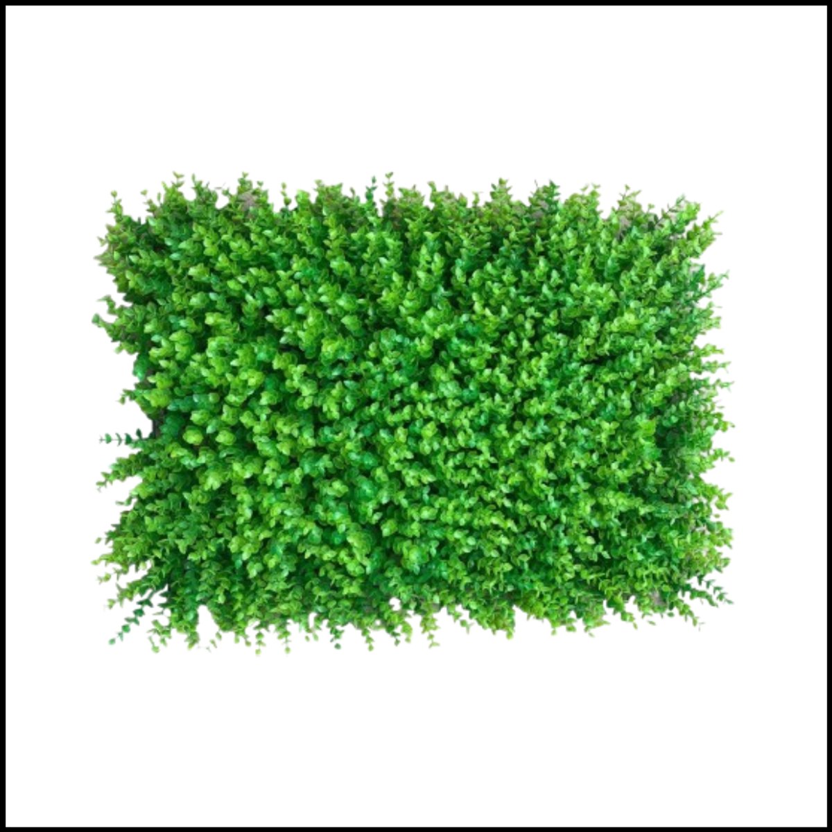 Kunstmatige Buxus Panelen – 12 Stuks 24x16" – Faux Topiary Hedge Plant – Nep Gras Bloemen Muur Groen