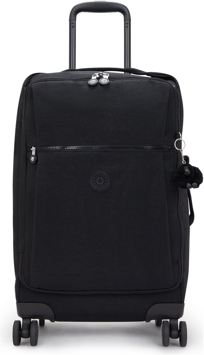 Kipling Basic Darcey Up S 4 wielen Cabinewagen 55 cm - Zachte bagage - - black noir