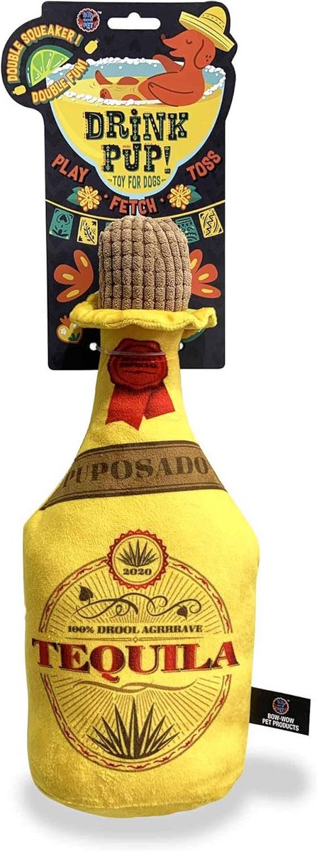 Honden Speelgoed Fles Squeaky Knuffel voor Puppy's en Kleine Honden