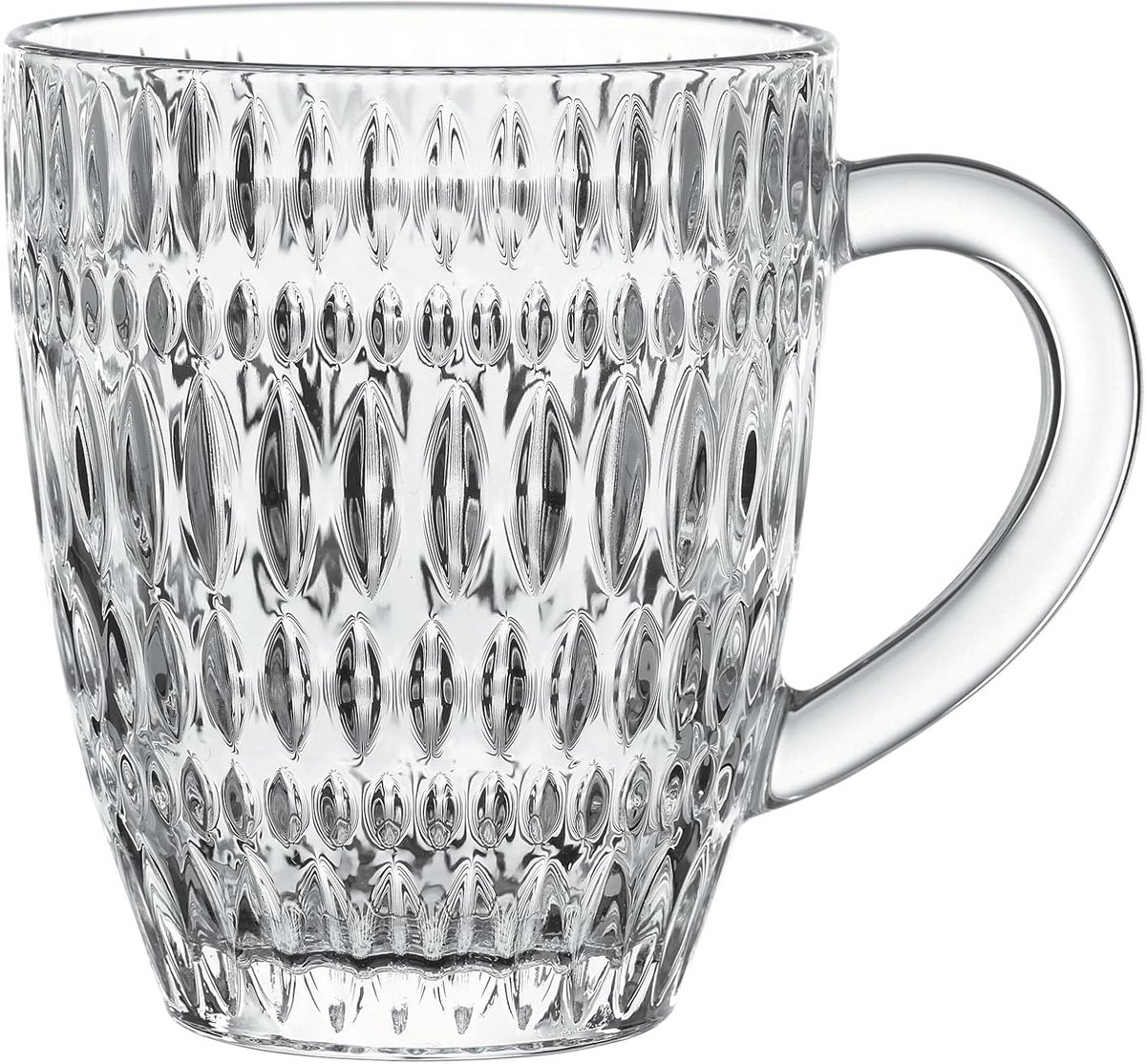 Set van 2 Kristallen Koffiemokken voor Barista Kwaliteit 392 ml