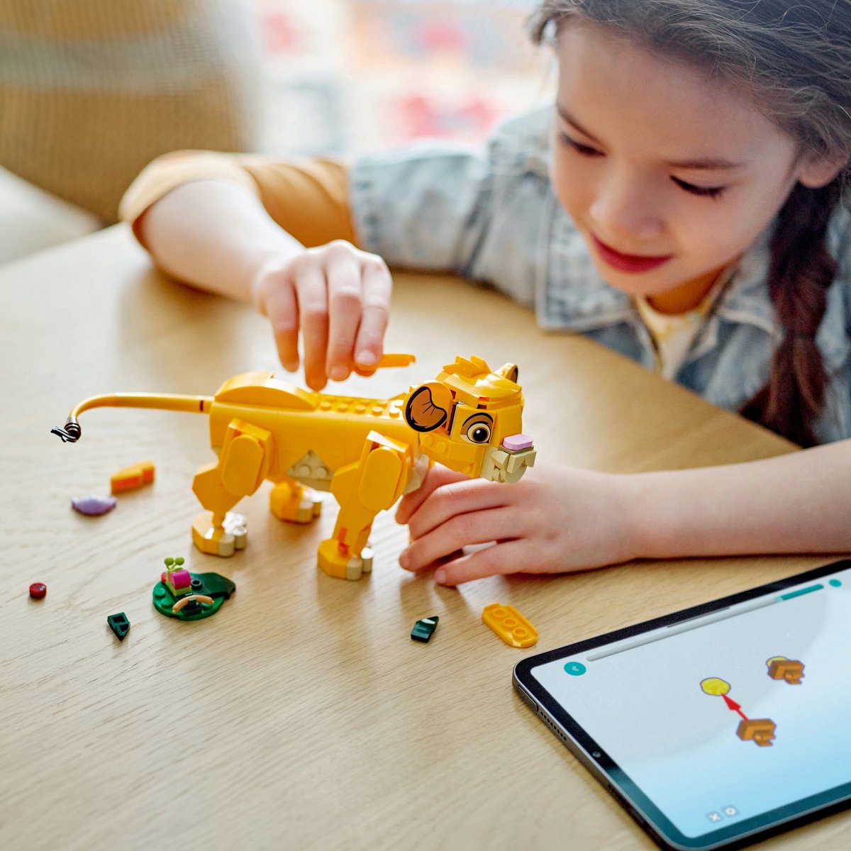 LEGO Disney Simba de Leeuwenkoning als welp - 43243 — afbeelding 5