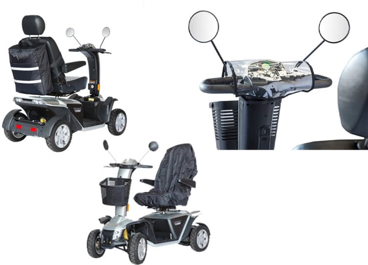 Zorgmiddelenaanhuis - Scootmobiel tassen voordeelset
