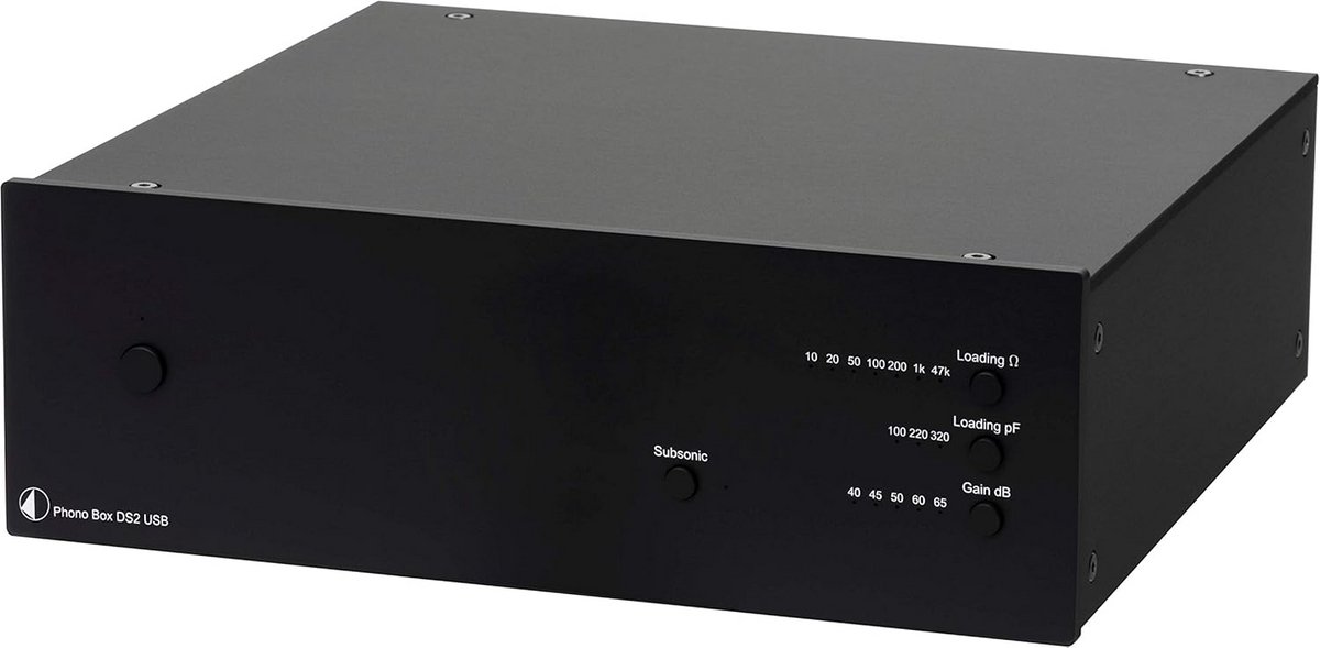 Hoogwaardige MM/MC Phono Voorversterker met Instelbare Impedantie en Capaciteit