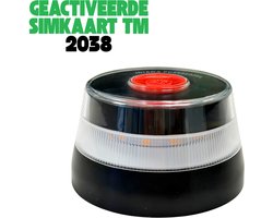 V16 Alarmlicht Spanje – Met GPS & Geactiveerde SIM t/m 2038 – DGT 3.0 Gecertificeerd – Wettelijk Goedgekeurd voor Spanje – Auto Waarschuwingslicht