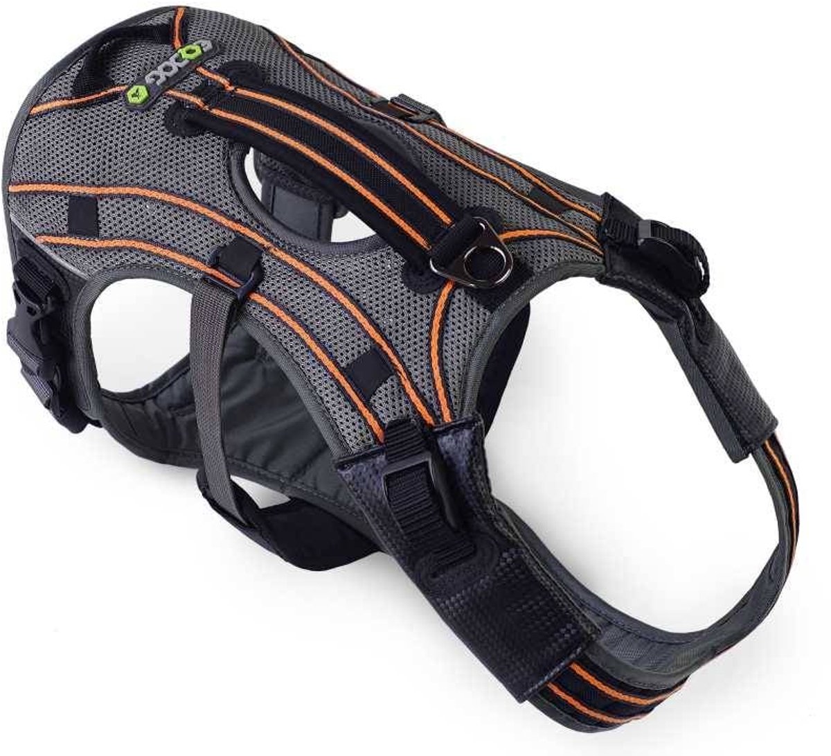 EQDOG Hondentuig Pro Harness Oranje Maat L