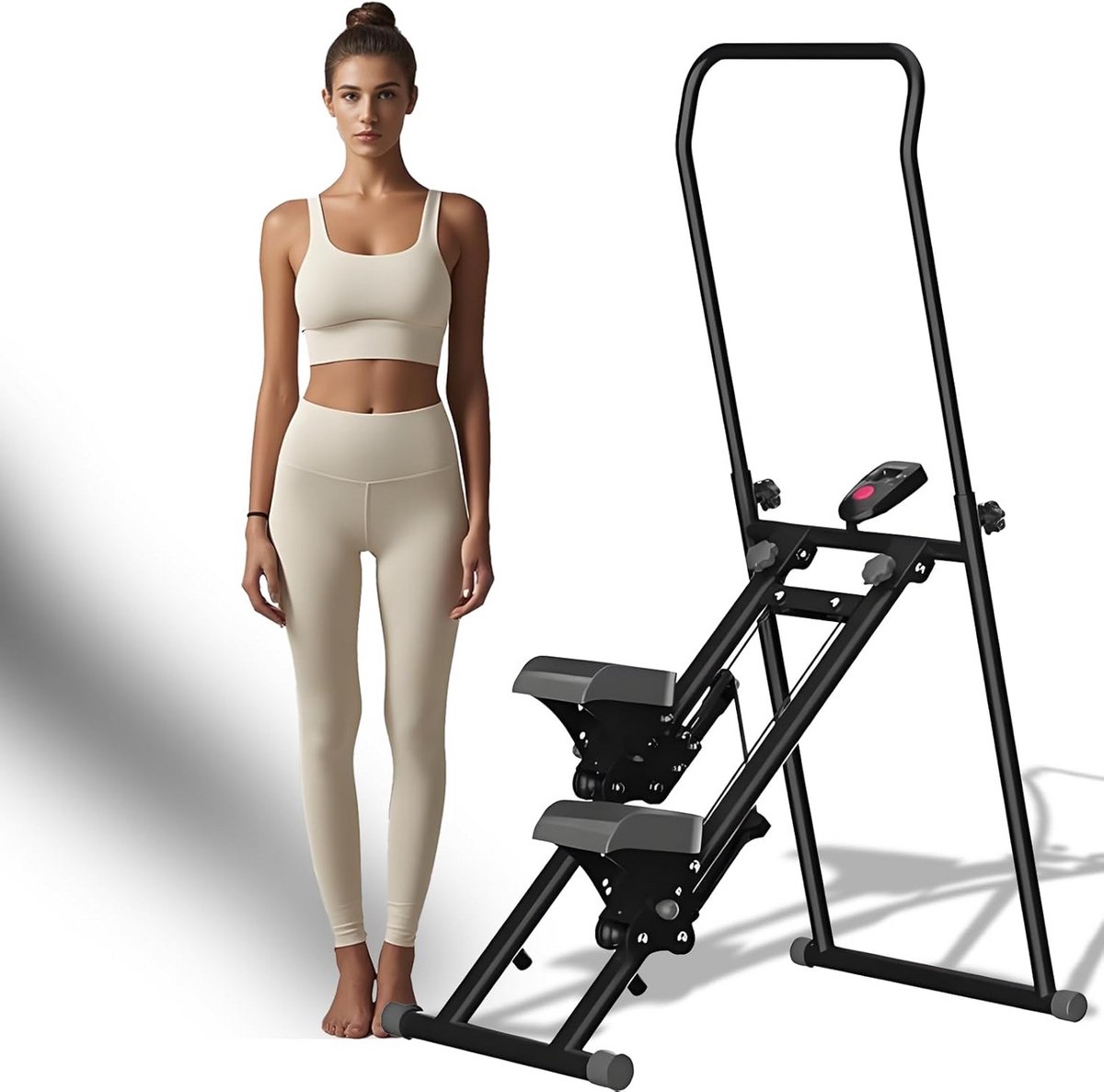 Verticale Klimmachine voor Full Body Workout Thuis Met Verstelbare Training