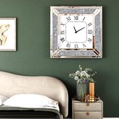 Britse komedie geïnspireerd ministerie van Silly Walk wandklok Comedian Mon-ty Python geïnspireerd Silly Walk wandklok grappige wandelen stille mute klok voor woonkamer decor 10 inch (Color : Black