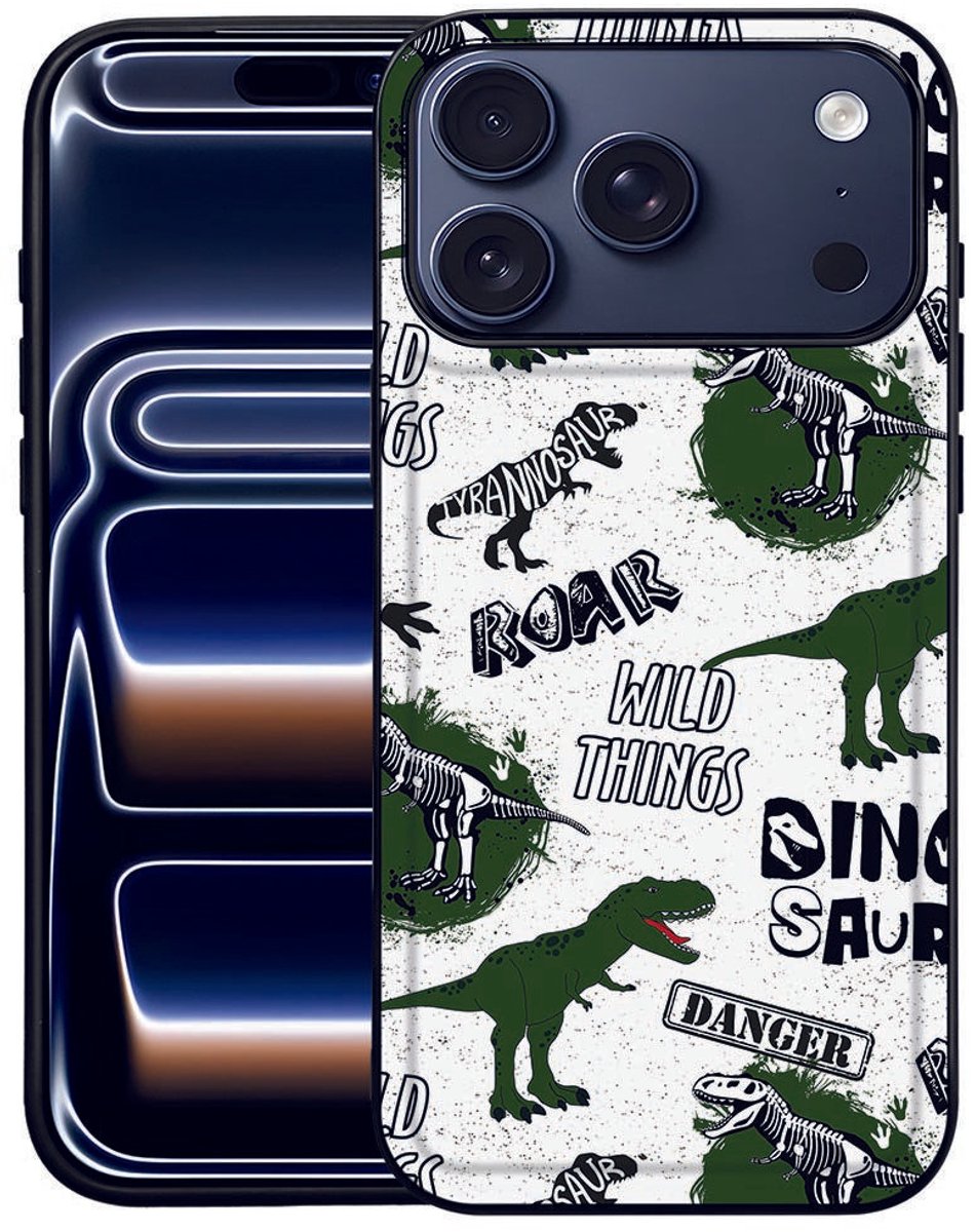 Dinosaurus Jurassic Teksturen Koloniale Stoer Apple iPhone 17 Pro Max