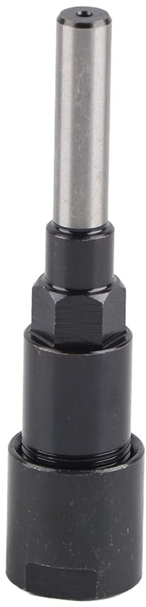 Freeser Verlengstuk - Freeser Accessoire - Houtbewerking Precisie - Verhoogde Flexibiliteit - 8mm Schacht - Metaal