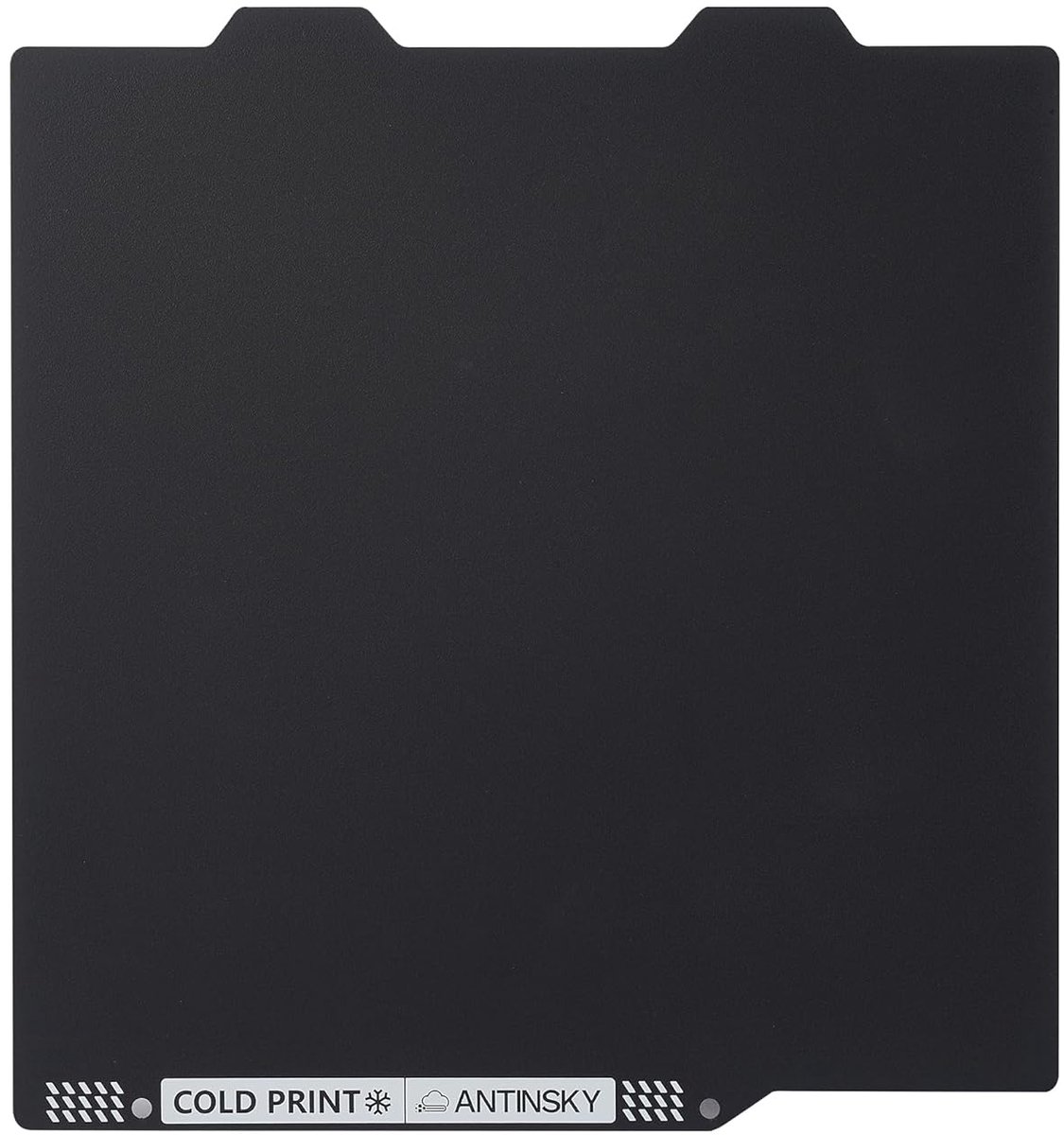 Flexibele PEI Bouwplaat Dubbelzijdig Magnetisch Staal Maat 184x184mm voor 3D Printer