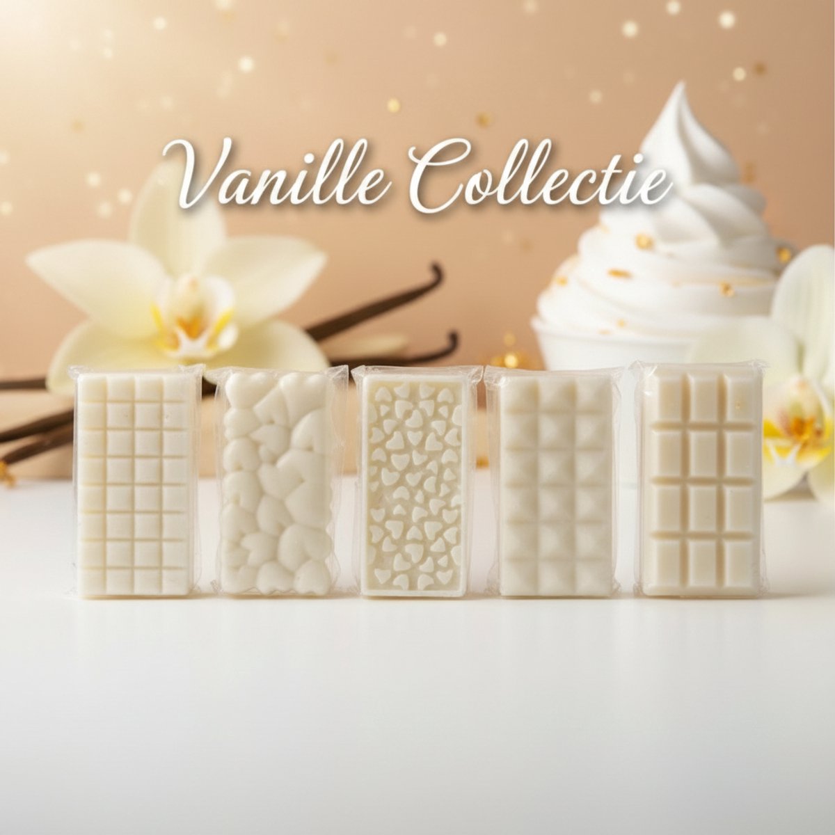 Scentulp - Vanilla Wax Melts - 5 geuren - Handgemaakt