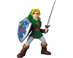 Zelda Ocarina of Time Link Actiefiguur - Ultra Detail 86mm Image