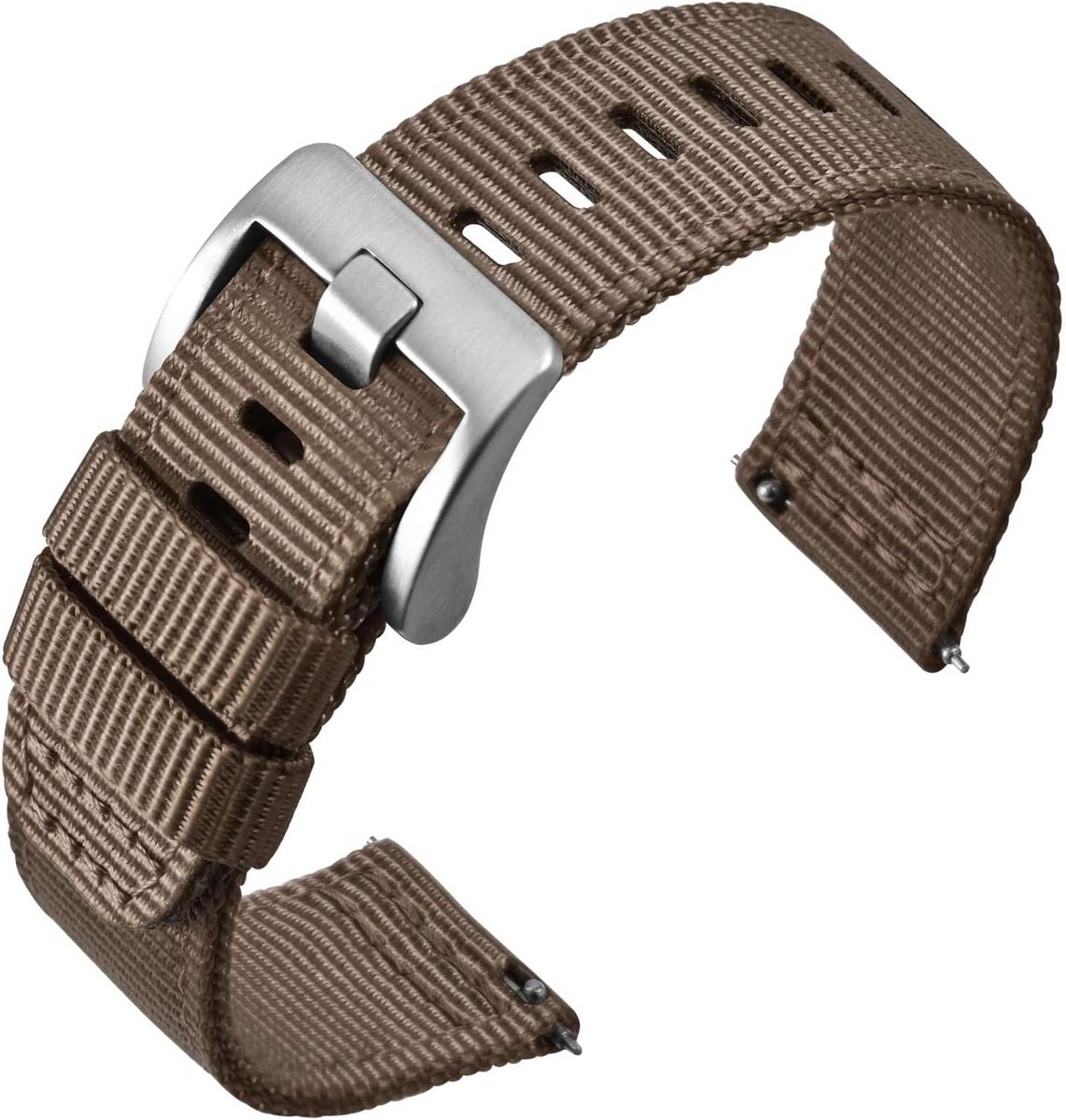 Nylon Horlogeband met Snelsluiting voor Heren - Militaire Stijl | 18mm 20mm 22mm