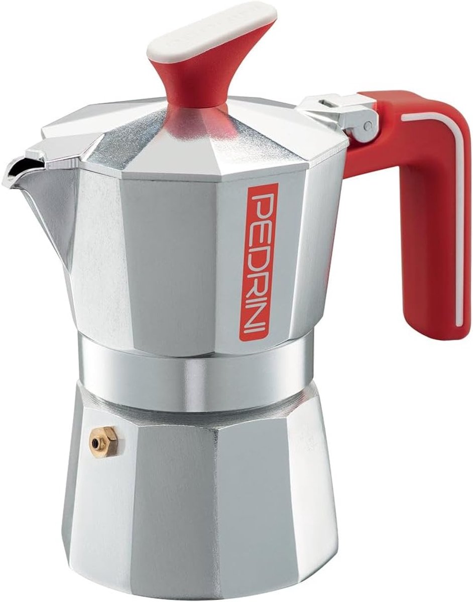 Espressopot voor 1 Kop - Duurzaam Recyclebaar Aluminium Mokkapot