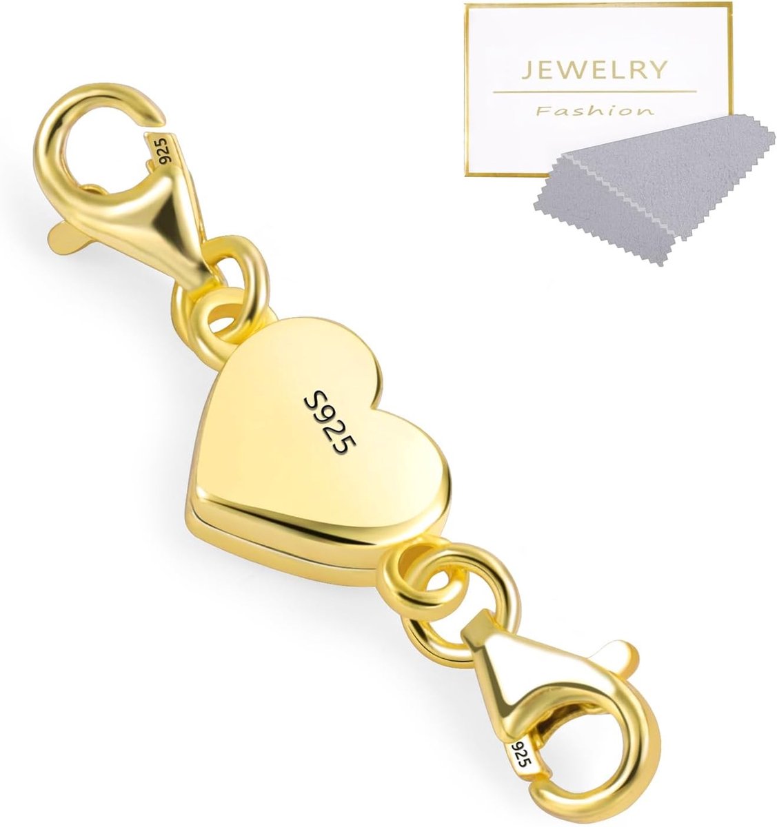 Magnetische Sluiting voor Sieraden - Sterk & Veilig - 925 Zilveren Kwaliteit