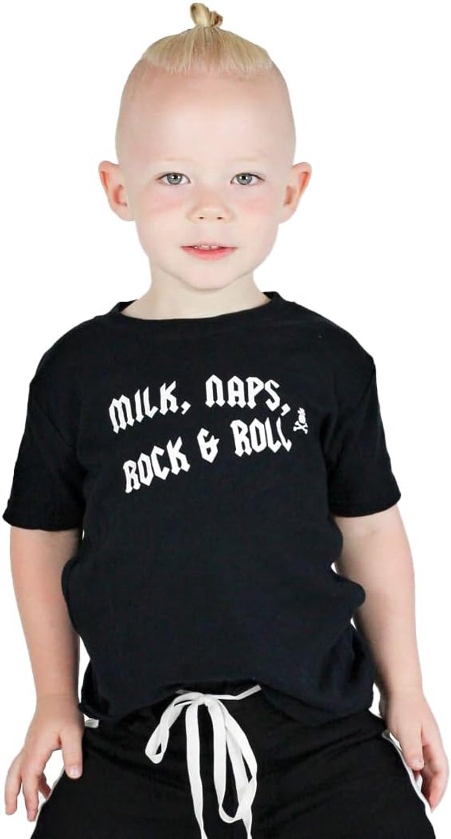 Kinder T-shirt - Muziek Shirt - Feestelijke Gelegenheid - Zachte Katoen - 29x22x1 cm