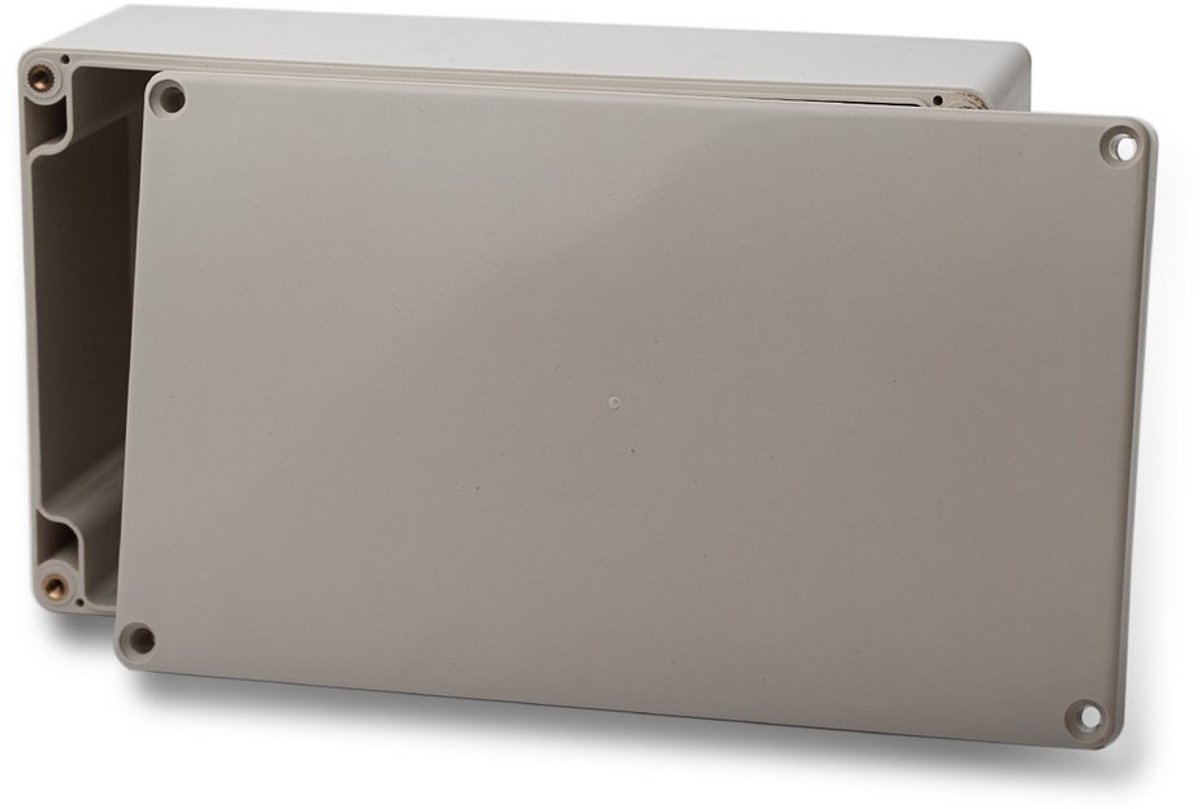 Waterdichte Kunststof Behuizing ABS 200x120x75mm IP65 - Universele Elektra Projectdoos