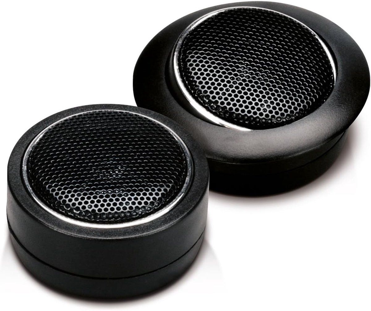 Set van 2 Tweeters 4 Ohm Hoge Tonen Luidspreker met Zijden Kalot en Neodymium Magneet
